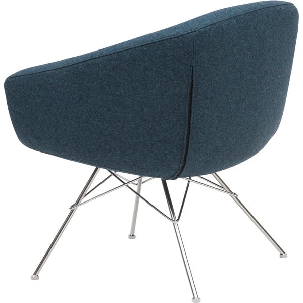 Poltrona blu scuro Aiko - Softline-image-4