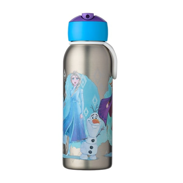 Biberon in acciaio inox argento 350 ml Frozen 2 - Mepal