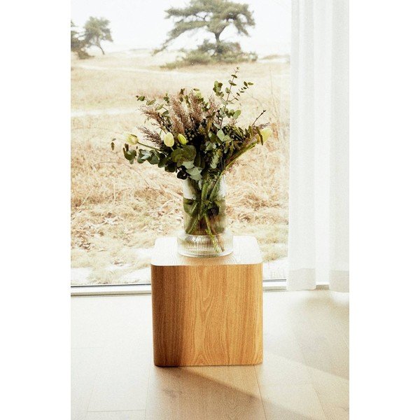 Set di tavolini con effetto frassino 2 pz 40x40 cm Cubo – Jotex-image-2