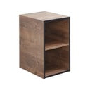 Mobile bagno basso marrone in rovere 30x51 cm Set 374 - Pelipal