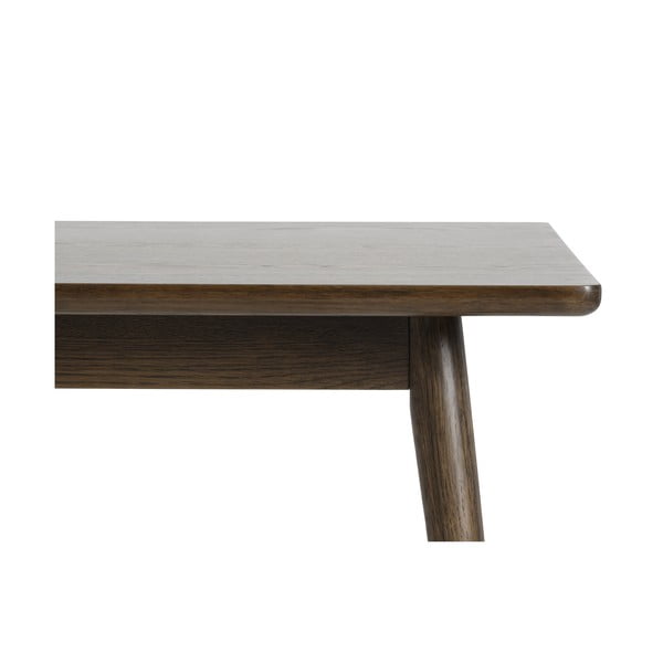 Tavolo da pranzo allungabile marrone con piano effetto rovere 190x90 cm Barrali - Unique Furniture-image-4