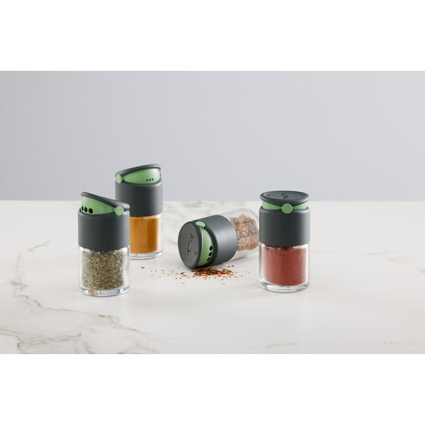 Set di contenitori per spezie 4 pz 100 ml – Lékué-image-2