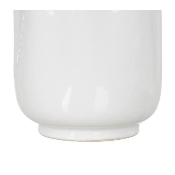 Vaso bianco in ceramica alto (altezza totale 56 cm) Blanca – Ixia-image-2