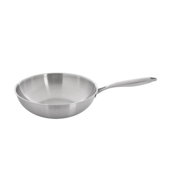 Padella wok in acciaio inox ø 30 cm Steela – Orion