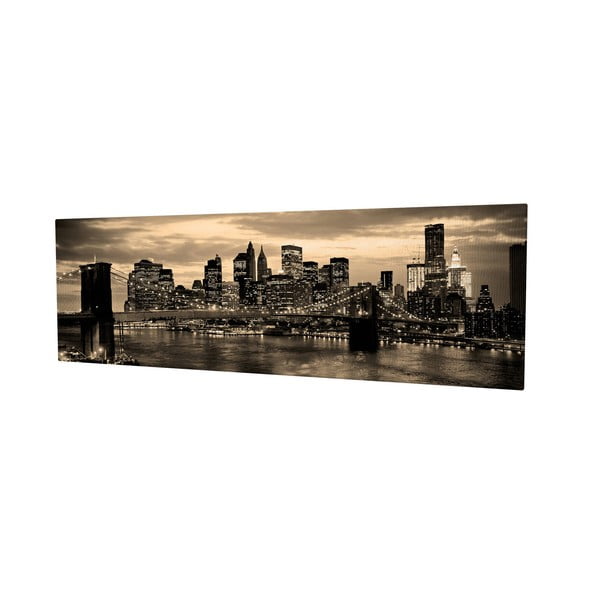 Pittura su tela New York, 80 x 30 cm - Wallity