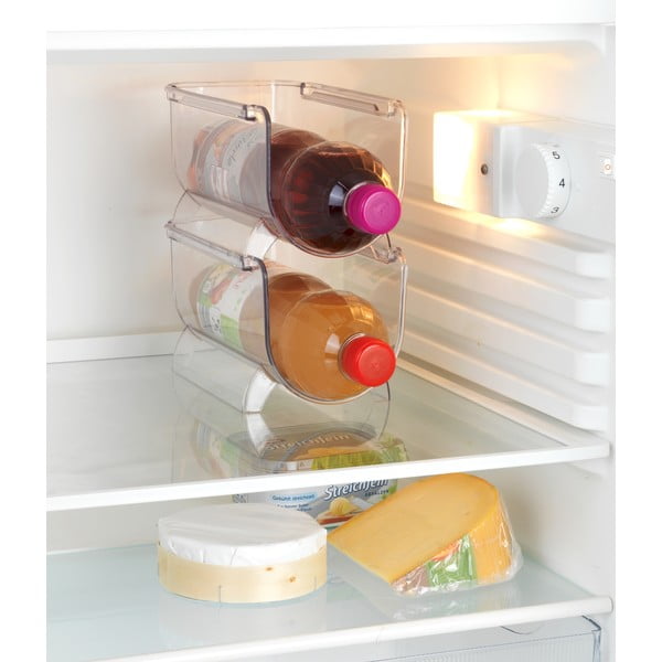 Organizzatore di bottiglie da cucina trasparente Basic - Wenko-image-4