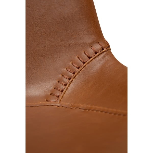 Panca marrone cognac in similpelle Hype - DAN-FORM Denmark-image-1