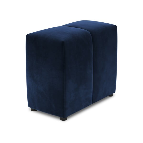 Schienale in velluto blu per divano componibile Rome Velvet - Cosmopolitan Design