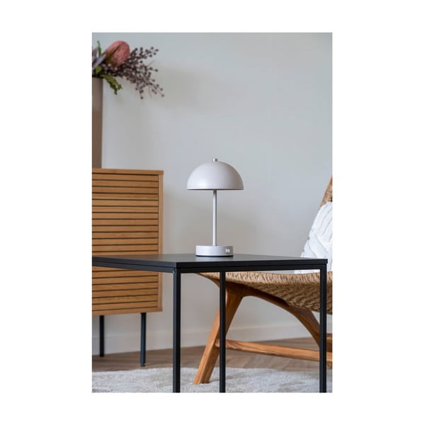 Lampada da tavolo a LED color crema (altezza 25 cm) Holt - House Nordic-image-2