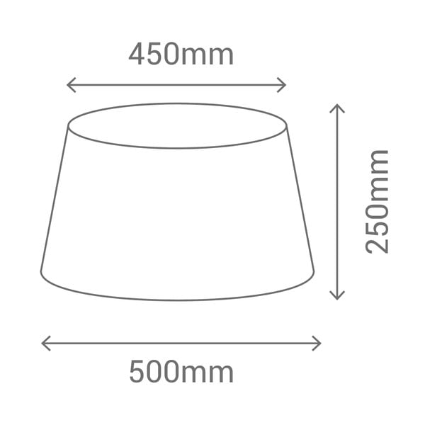 Paralume bianco ø 50 cm - SULION-image-3