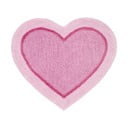 Tappeto per bambini rosa a forma di cuore , 50 x 80 cm Heart - Catherine Lansfield