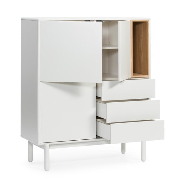 Cassettiera color crema 100x120x40 cm Corvo – Teulat-image-3