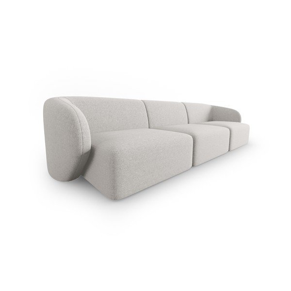 Divano grigio chiaro 259 cm Shane - Micadoni Home-image-2