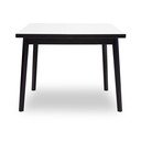 Tavolo da pranzo pieghevole bianco e nero in rovere Hammel , 90 x 90 cm Single - Hammel Furniture