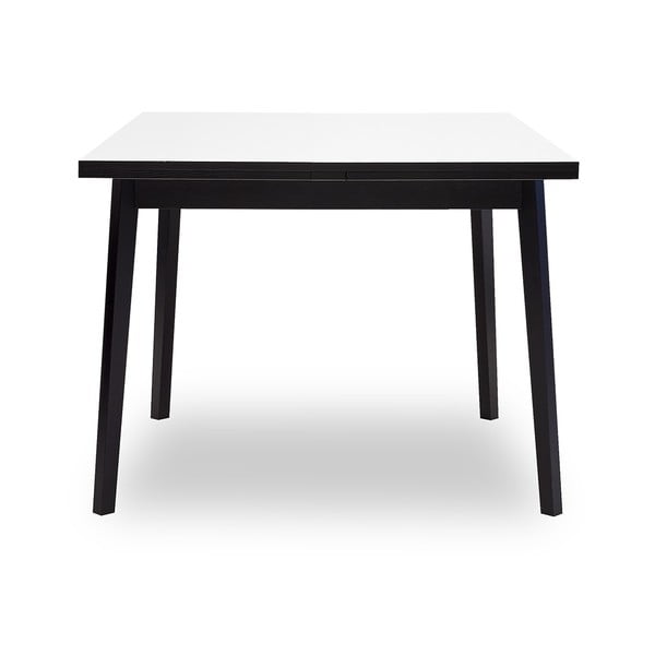 Tavolo da pranzo pieghevole bianco e nero in rovere Hammel , 90 x 90 cm Single - Hammel Furniture