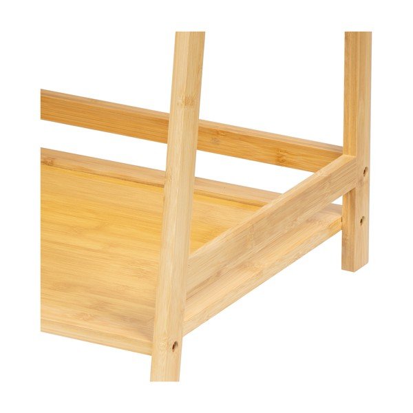 Scaffale per il bagno di colore naturale in bambù 52x115 cm Elori – Bonami Essentials-image-3