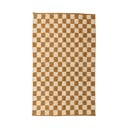 Tappeto beige e color ambra in cotone 140x200 cm Chola – Bloomingville