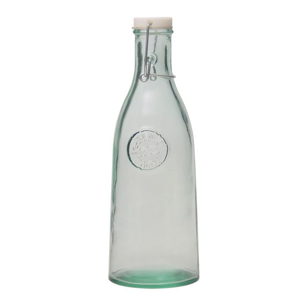 Bottiglia con tappo in vetro riciclato , 1 l Authentic - Ego Dekor