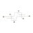 Attaccapanni da parete bianco in metallo 60,5 cm Metro – PT LIVING