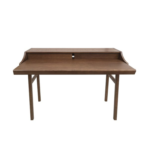 Tavolo da lavoro con piano estraibile , larghezza 115 cm Carteret - Woodman-image-3