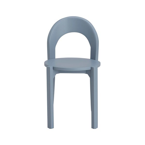 Sedie da pranzo in set azzurre in rovere massiccio 2 pz Vectrina – Ellos Home-image-2