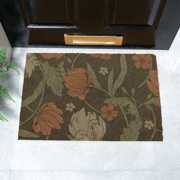 Zerbino in fibra di cocco 40x60 cm William Morris Rose - Artsy Doormats-image-2