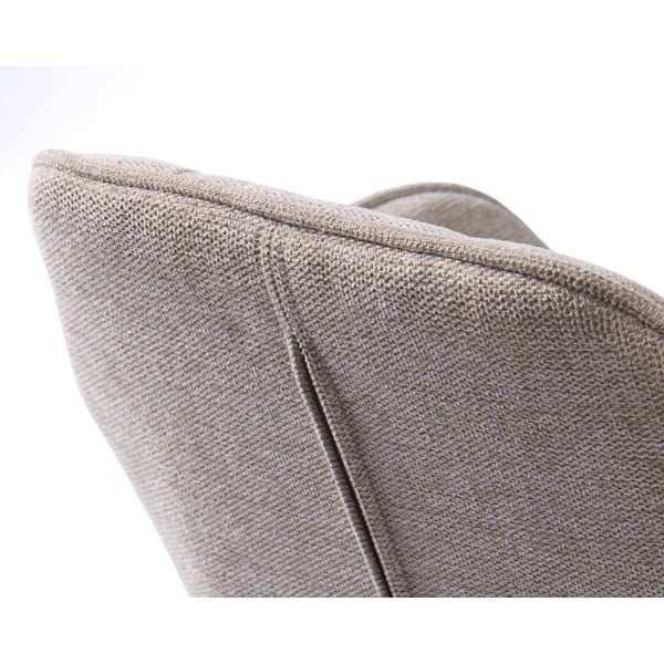 Sgabello da bar beige con altezza regolabile Nolan - Unique Furniture-image-4