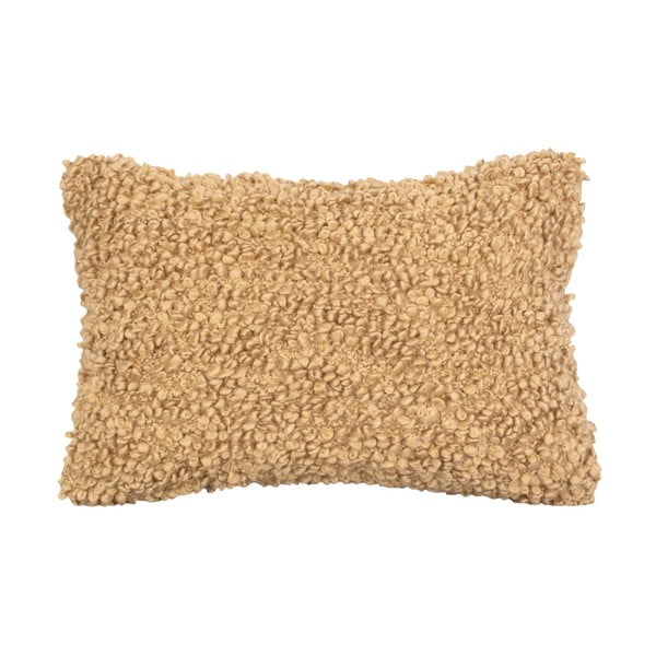 Cuscino in cotone marrone chiaro , 50 x 30 cm Purity - PT LIVING-image-4