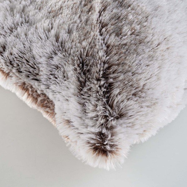 Cuscino decorativo in pelliccia finta 45x45 cm Antartic – douceur d'intérieur-image-2