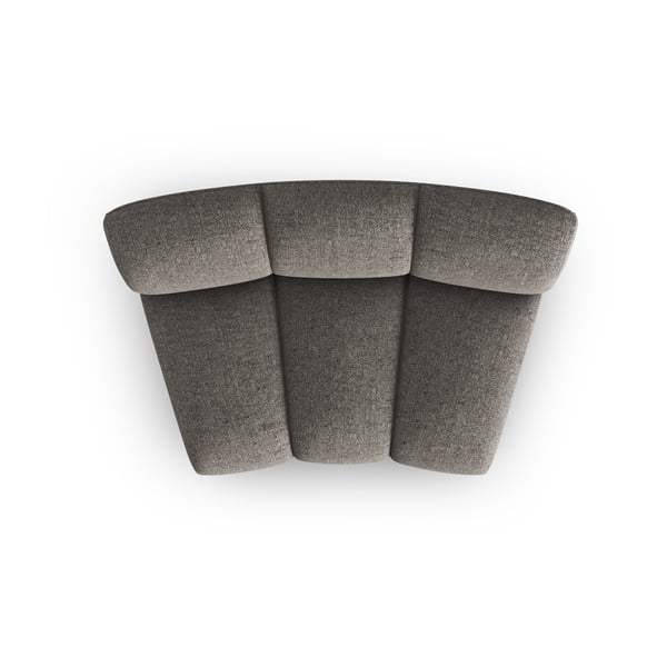 Divano componibile in grigio scuro (solo con parte centrale) Lupine – Micadoni Home-image-2