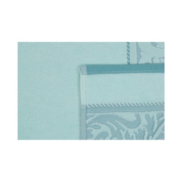Set di 2 asciugamani in cotone verde menta Sultan, 50 x 90 cm - Foutastic-image-2