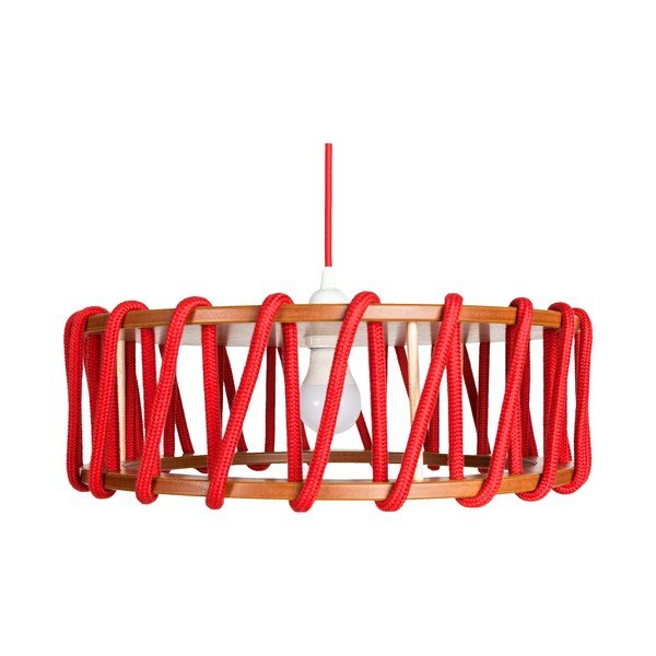 Lampada da soffitto rossa , ø 45 cm Macaron - EMKO