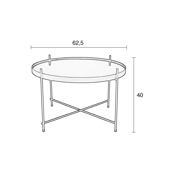 Tavolino in rame Cupid - Zuiver-image-4