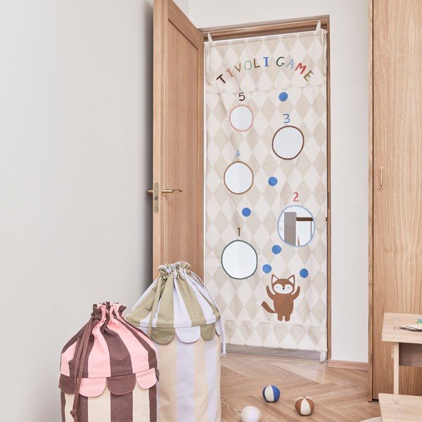 Ceste per giochi in set da bambini in tessuto 2 pz ø 38x66 cm Saga – OYOY Mini-image-1