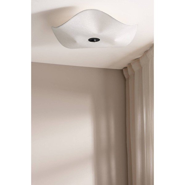 Plafoniera bianca in carta ø 60 cm Monshi – Jotex-image-2