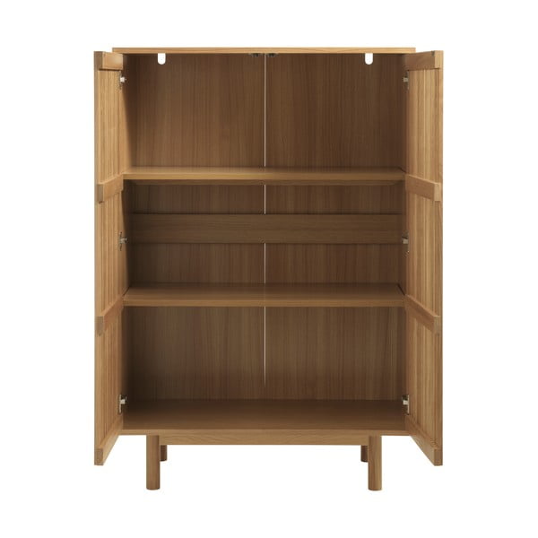 Mobile effetto rovere colore naturale 95x140 cm Tiber - Unique Furniture-image-4