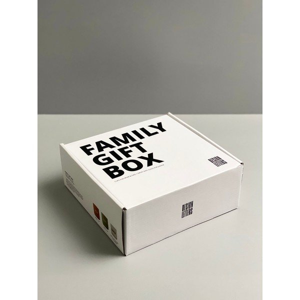 Set di 3 tazze Famiglia - Design Letters-image-2
