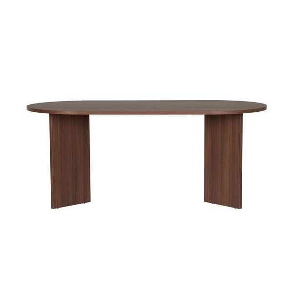 Tavolo da pranzo con effetto noce 89,5x180 cm Sablin – Kalune Design