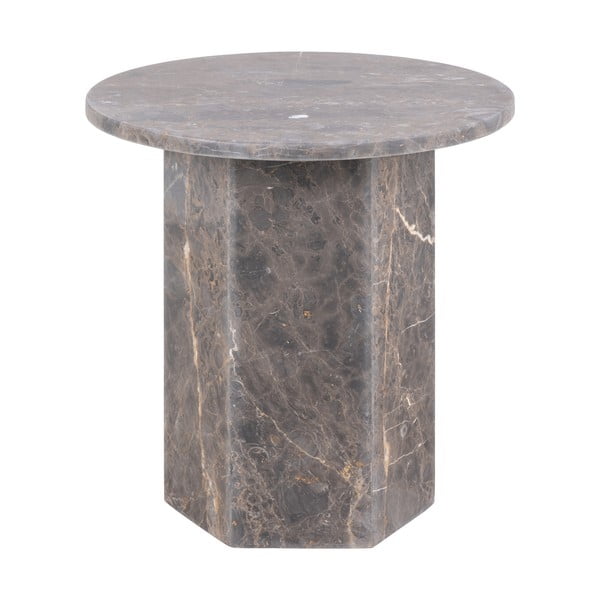 Tavolino rotondo in marmo ø 50 cm Naxos - Actona-image-3