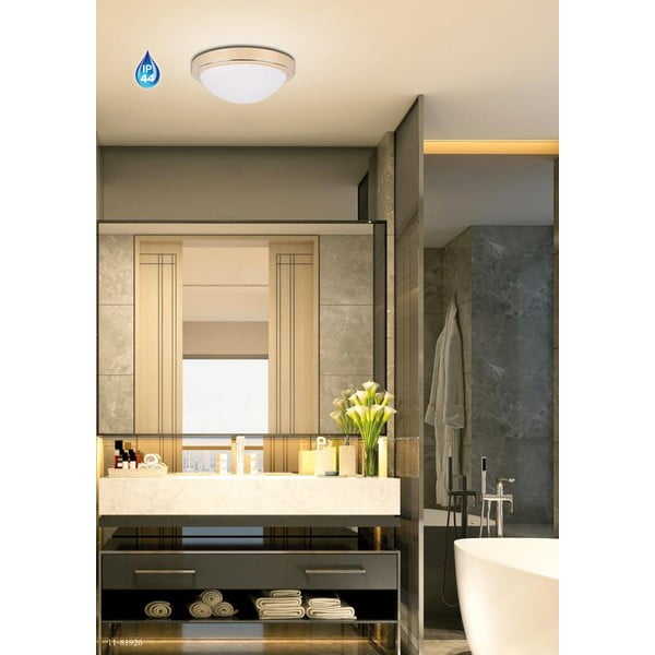 Lampada da soffitto color oro con paralume in vetro ø 28 cm Roda - Candellux Lighting-image-1