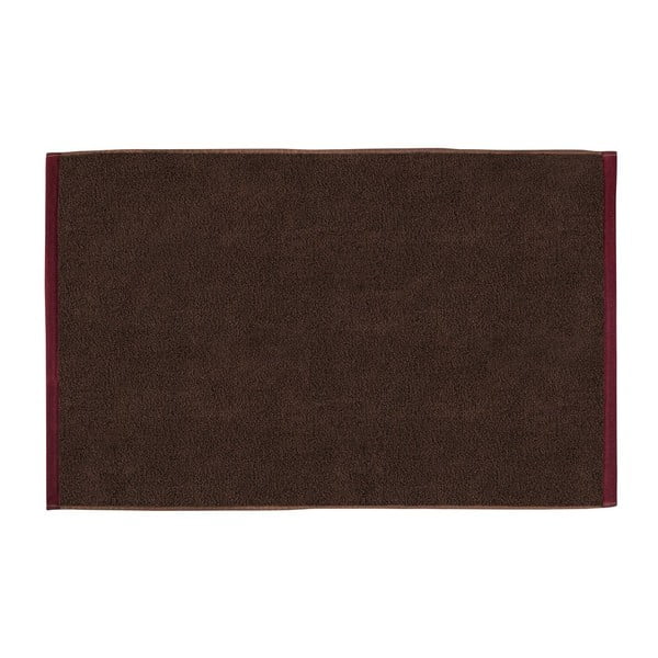 Tappetino per il bagno marrone in cotone organico 50x80 cm Soft – Mette Ditmer Denmark