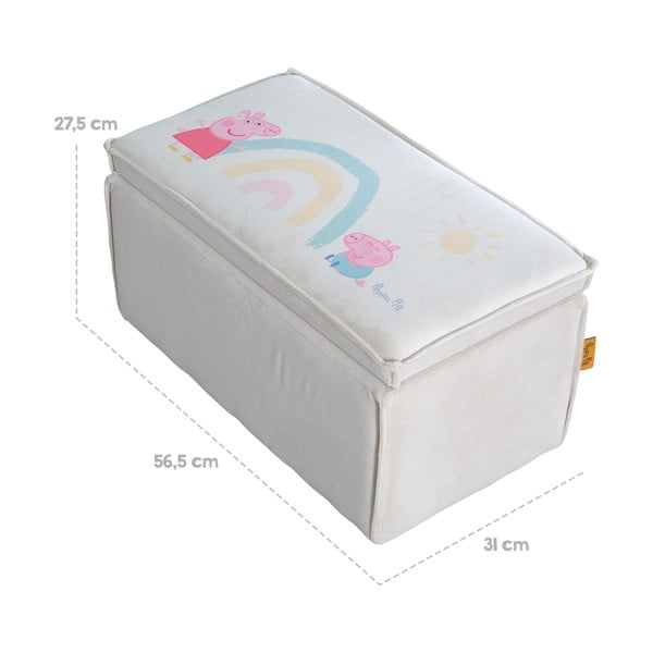 Panchina bianca per bambini Peppa Pig - Roba-image-4