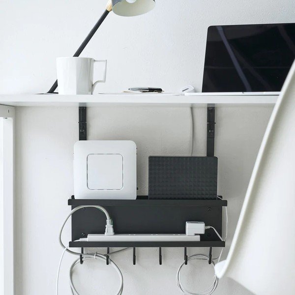Organizzatore di cavi in metallo Smart - YAMAZAKI-image-3