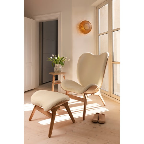 Lampada da soffitto con paralume in legno ø 35 cm Clava Up - UMAGE-image-4