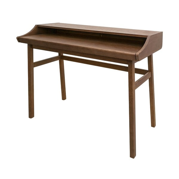 Tavolo da lavoro con piano estraibile , larghezza 115 cm Carteret - Woodman-image-2