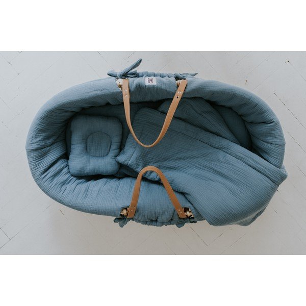 Cestino porta-moschette blu con piedistallo Percy - BELLAMY-image-2