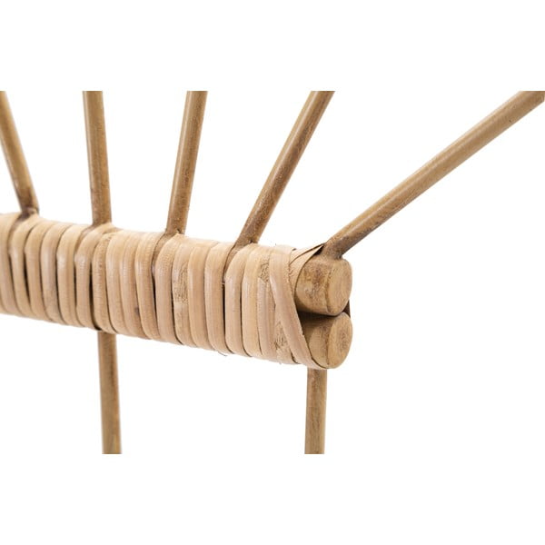 Appendiabiti da parete in metallo in colore naturale Panama - Mauro Ferretti-image-4