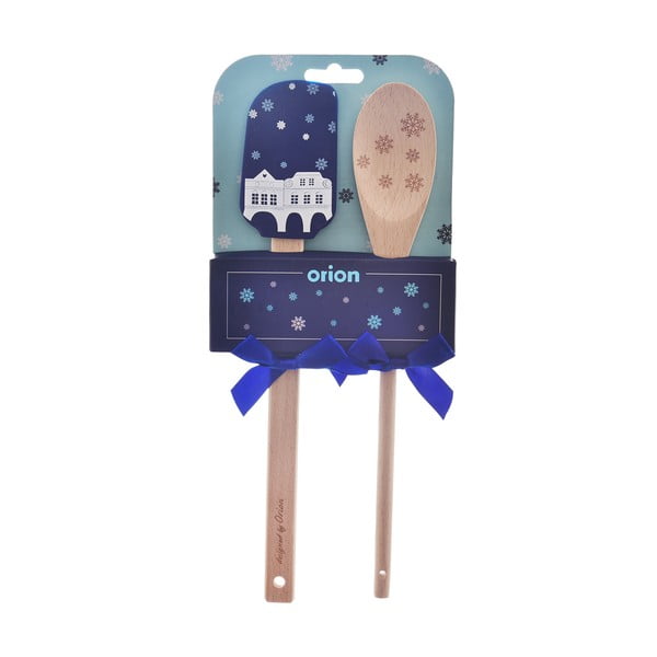 Set di utensili da cucina in legno 2 pz – Orion-image-1