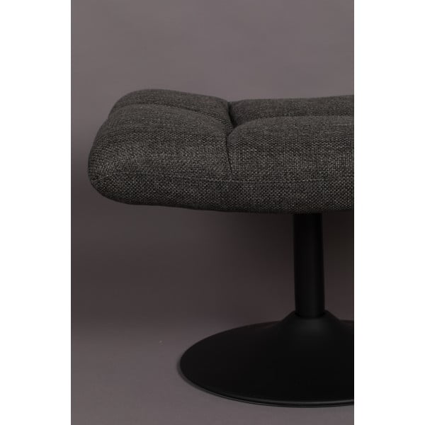 Poggiapiedi grigio scuro Bar - Dutchbone-image-1