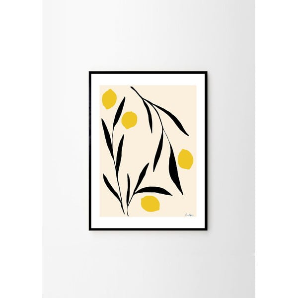Poster 30x40 cm Lemon – Anna Mörner – The Poster Club-image-4